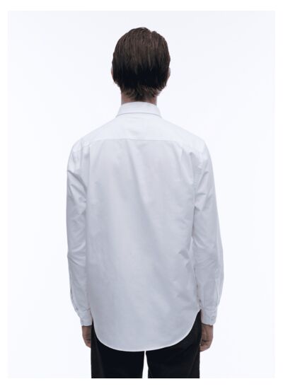 Chemise blanche en Oxford de coton