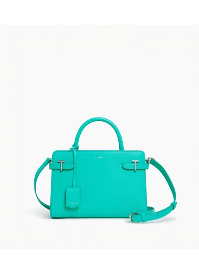 Sac à main moyen modèle Emilie en cuir signature T le tanneur