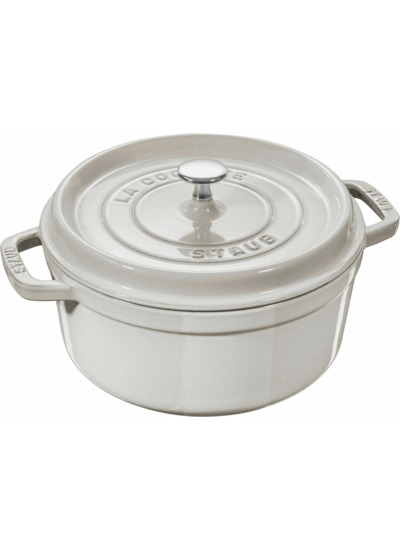 Cocotte second choix 20 cm, Rond(e), Truffe blanche, Fonte