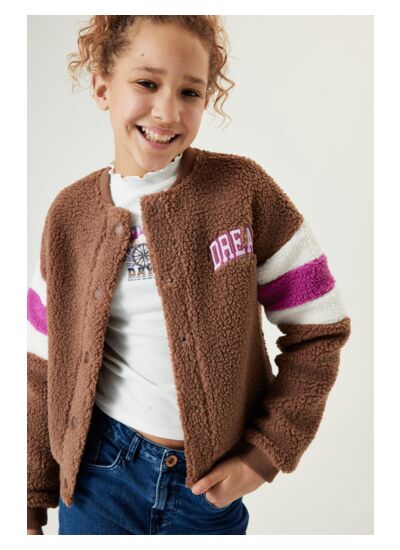 Girls Jacket Brown