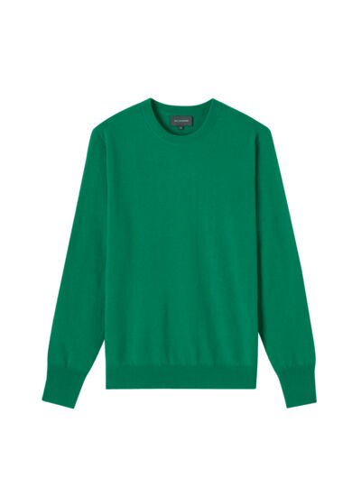 Pull col rond classique - Homme - VERT LAGOON