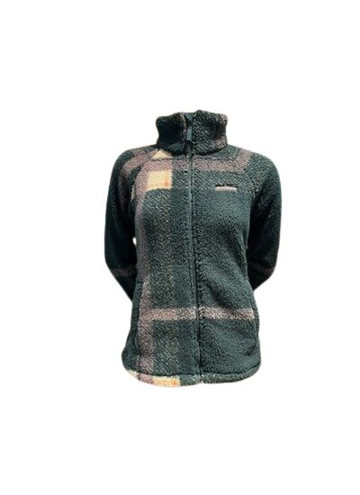 Big Timber Peak FS Printed Sherpa FZ Femme Vert