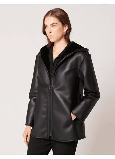 Manteau Milora-Manteau court noir