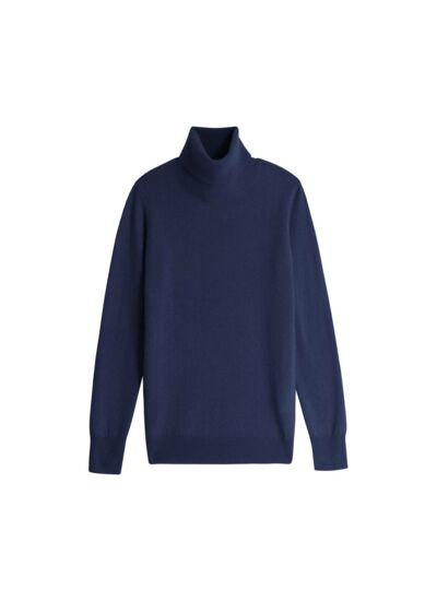 Pull Dobra col roulé en cachemire femme