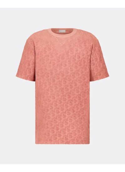 T-Shirt - Terry Oblique - Pink