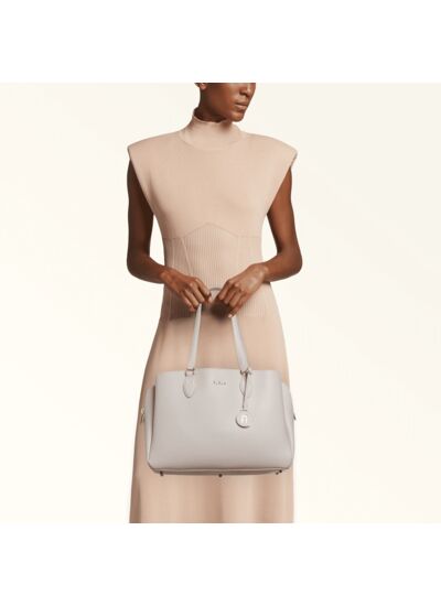 MINERVA L TOTE - VITELLO ANDROMEDA COLORBLOCK