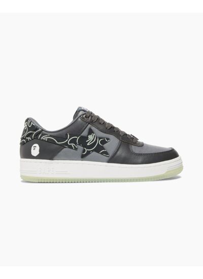 A Bathing Ape Bape Sta Text Code Camo Charcoal