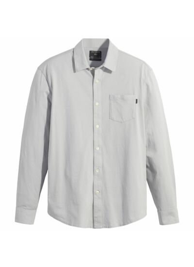 Knit Button-Up Shirt, Regular Fit