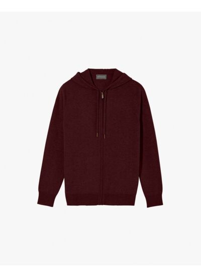 Pull à capuche zippé - Homme - AZUKI