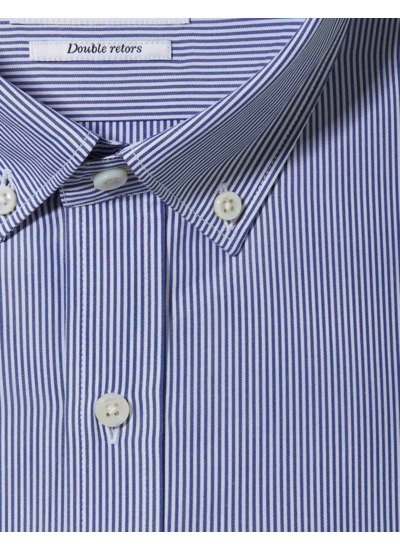 Chemise Classique rayée marine