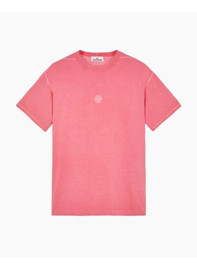 Stone Island Central Logo - Pink