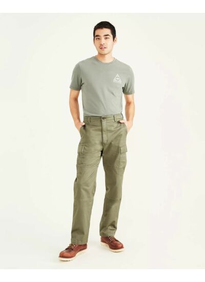 Pantalon cargo, coupe décontractée