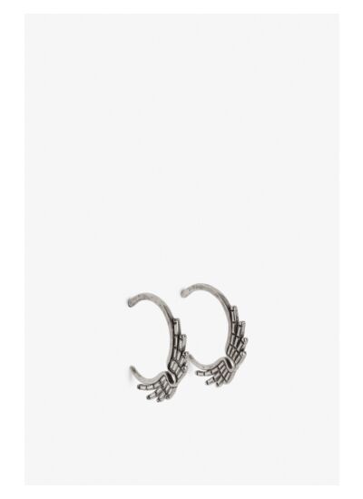 ROCK STAR HOOP EARRING