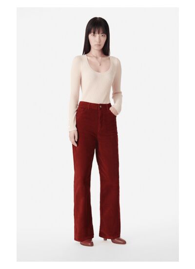 Pantalon Tybalt En Velours Côtelé