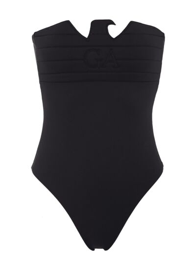 Maillot De Bain En Tricot Pour Femme - Nero