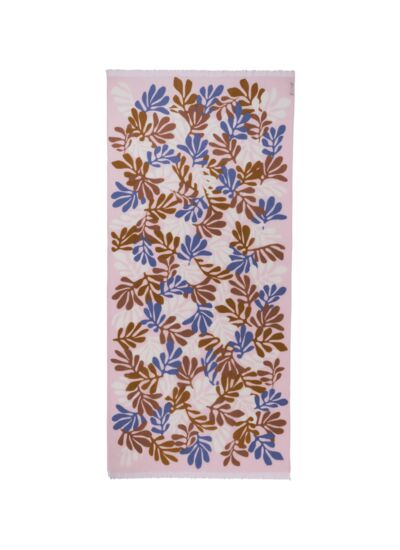 Étole imprimé feuilles camouflage 180 x 85 cm - Accessoire - CERISIER