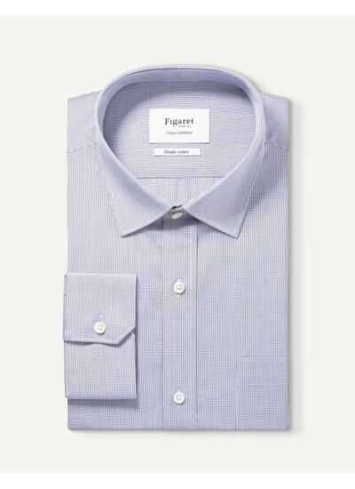 Chemise Classique à carreaux marine