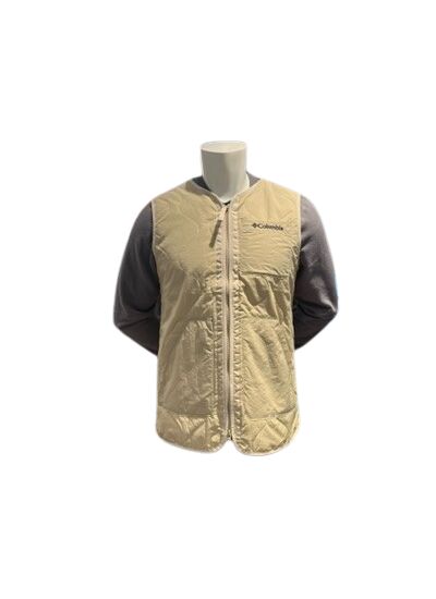 Doverwood Crinkie Insulated Vest Beige