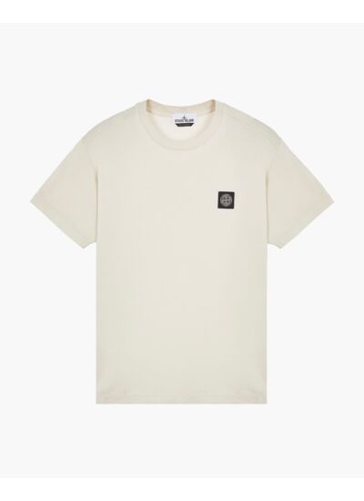 Stone Island T-Shirt  logo patch beige