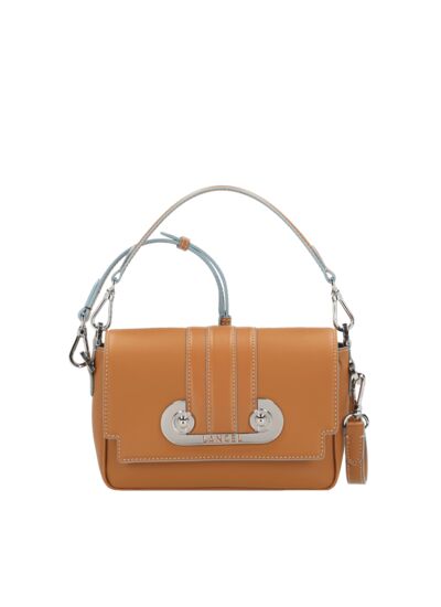 Iris de Lancel - Sac rabat - Petit modèle - Camel