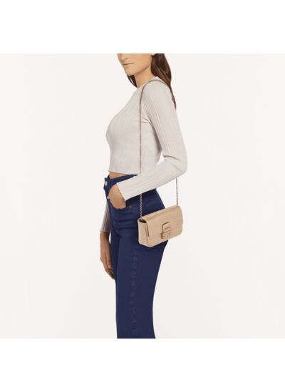 METROPOLIS MINI CROSSBODY - VITELLO ROMA