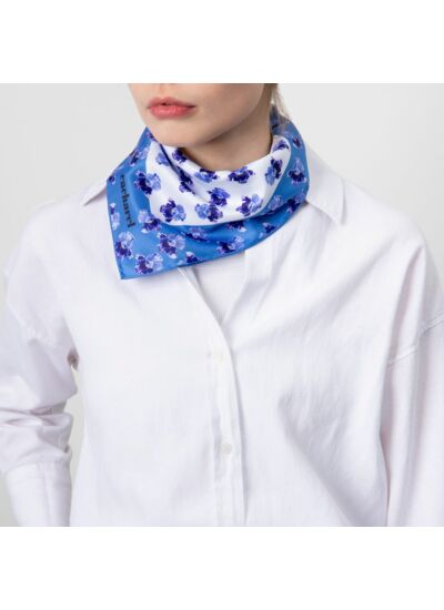 Foulard Hortense Bright Blue