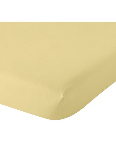 Drap housse Influence Percale Mimosa