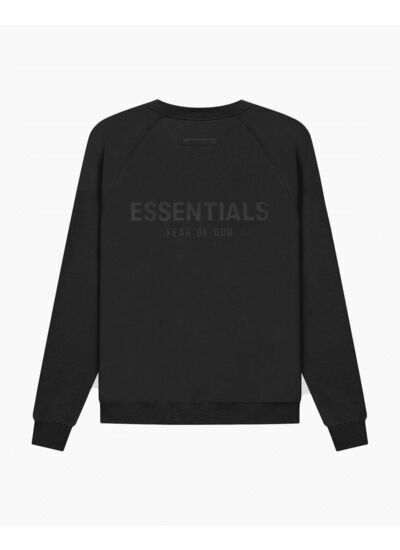 Essentials Fear of God Essentials Pull-Over Crewneck Black