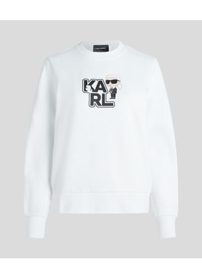 VARSITY KARL PRINT FEMME