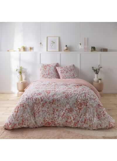 PACK HOUSSE DE COUETTE + TAIE(S) D'OREILLER COTON SOUS BOIS