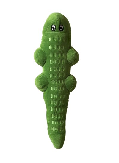 Peluche Croco Verte  42Cm