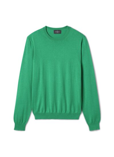 Pull col rond - Homme - VERT TUPPER