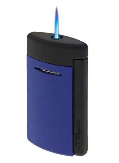 Briquet Minijet finition noir mate /  bleu ocean