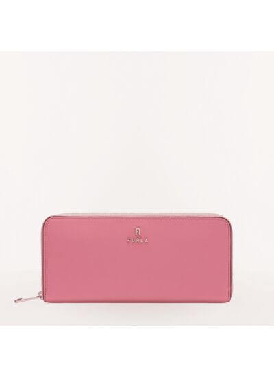 FURLA CAMELIA L ZIP AROUND SLIM - VITELLO ROMA