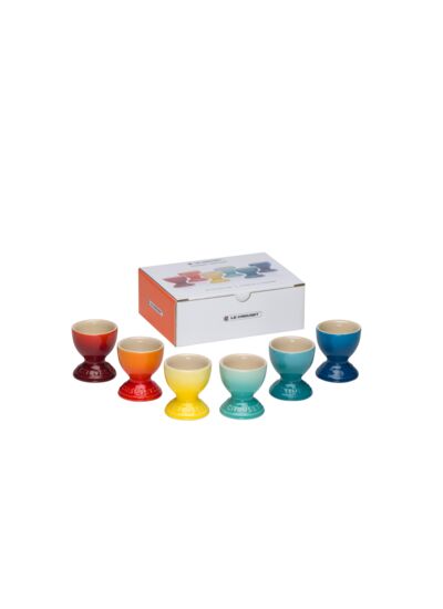 Set de 6 coquetiers rainbow