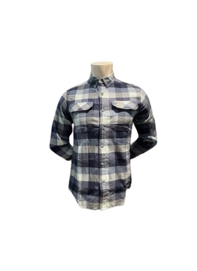 Weston Pass II Flannel Homme Bleu