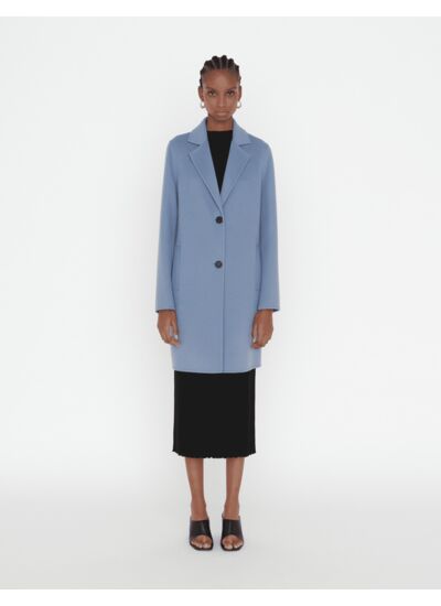 Manteau Matila Bleu en Laine