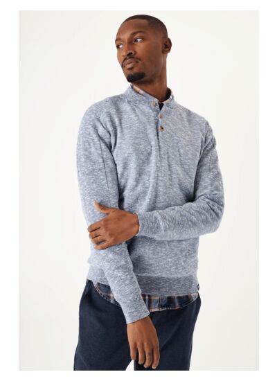 Men Sweater Blue