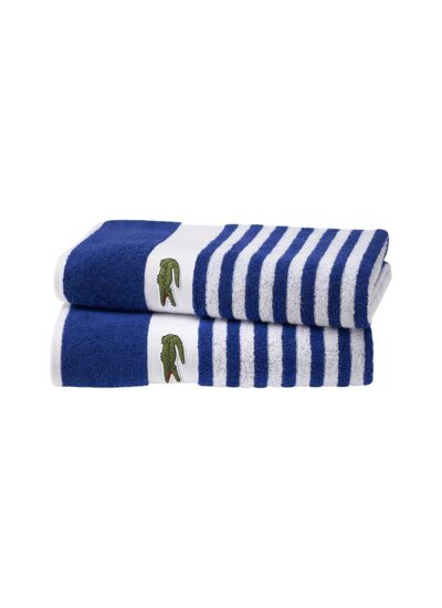 Lacoste - Serviette de bain en coton 450 g/m², Friendly