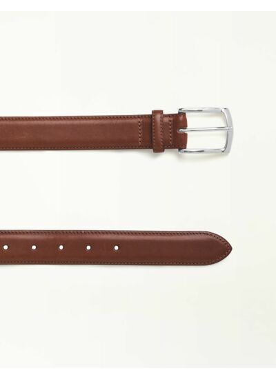 Ceinture marron en cuir