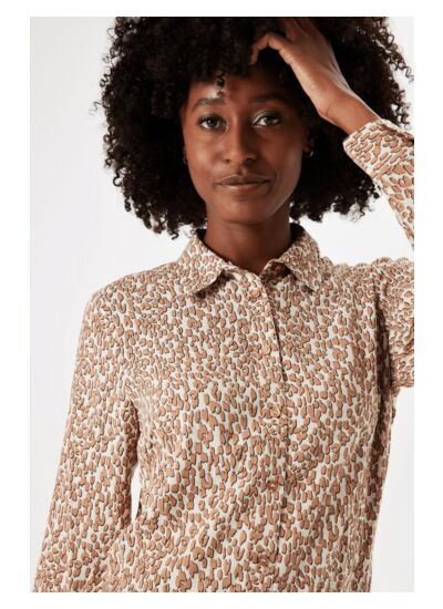 Women Shirt Brown