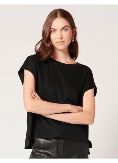 Top Towa Noir en Coton