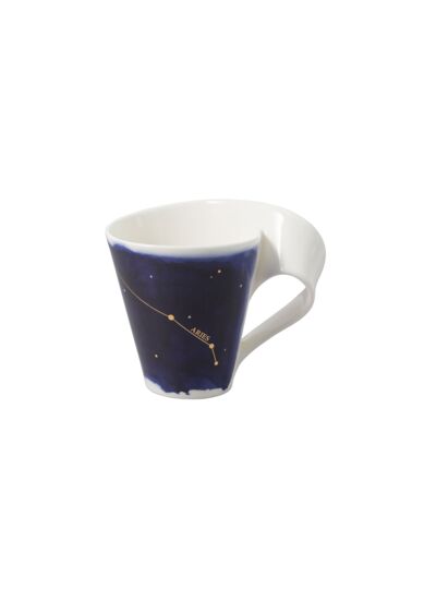 NewWave Stars mug bélier, 300 ml, bleu/blanc