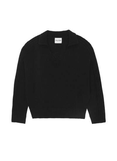 Pull Almina Pull cachemire col polo femme