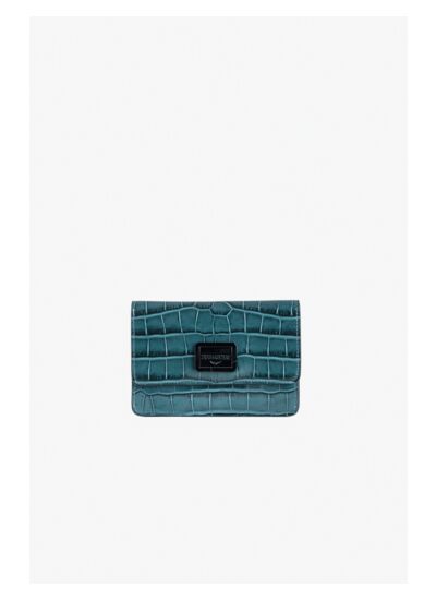 LE CECILIA WALLET EMBOSSED CRO