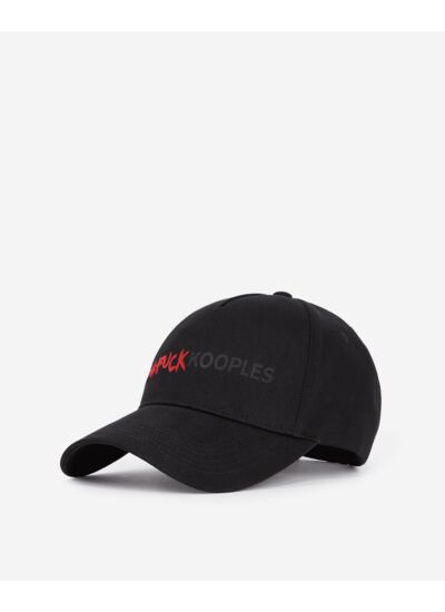 Casquette En Coton Avec Logo Fuck Kooples