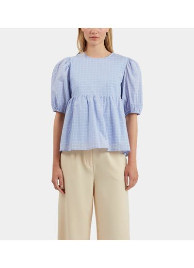 Blouse évasée Bahny 9281 en coton - Minimum