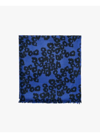 Étole imprimé ikat léopard 180 cm x 85 cm - Accessoire - ROYAL