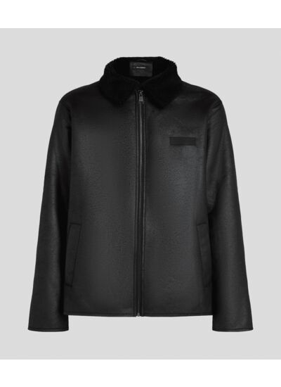 FAUX SHEARLING JACKET HOMME