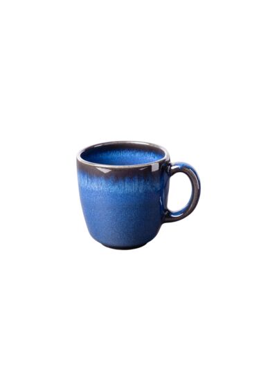 Lave - Tasse à café bleue, en grès